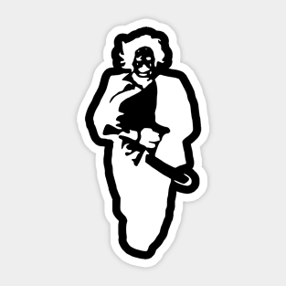 Leatherface - Texas Chainsaw Massacre Stencil Sticker